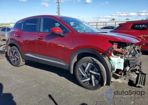 2025 Nissan Kicks Sv z USA, uszkodzony, nr VIN 3N8AP6CA7SL409436